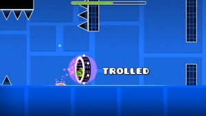 как бы тролль создал уровень в geometry dash?