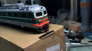 ЧС2 сборка часть 2 1:87 kit KVU-Models e-lok chs2 h0