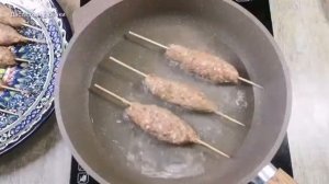 Люля Кебаб в казане.