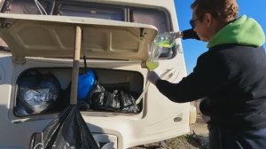 50 ч.  Жизнь в караване у моря в -10.