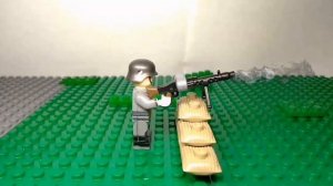 Lego Тест с немецкими солдатами / Lego WW2 Test with German soldiers