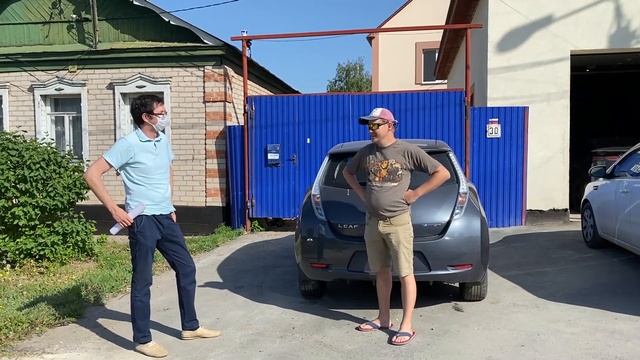 Отдаем Nissan Leaf 2013 Года! Клиент из Салавата!  Заказ Авто из США