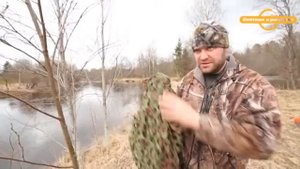 Весенняя охота на утку с чучелами