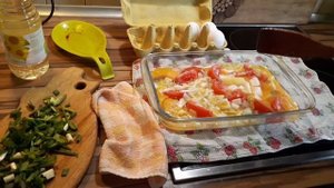 Готовим дома. Яичница в духовке.