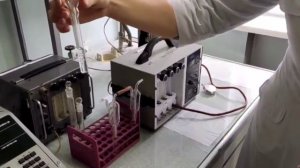 Отбор пробы воздуха для химического анализ газовых компонентов