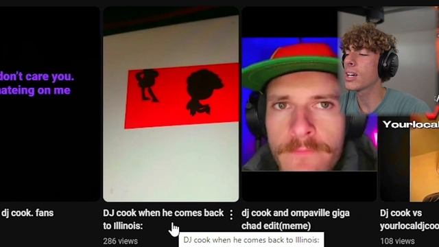 This KID made a DISS TRACK on me..
