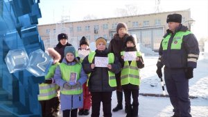 На центральной городской площади прошла акция «Безопасные каникулы»