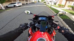 2022 Honda CBR 500R ABS beginner vlog/review #hondacbr500r #2022 #goprohero10black #cbr500r