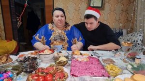 Новогодний Мукбанг! Mukbang! С Новым 2022 годом🎉