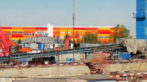 Проходка двухпутного тоннеля на площадке Текстильщики БКЛ Часть 2