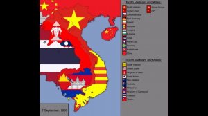 The Vietnam War with Flags: Every Two Weeks