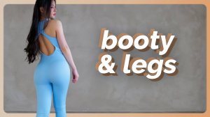 20 Min Booty Workout & Legs Workout - Apartment Friendly, No Repeat
