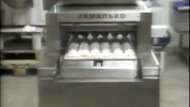 Машина для отсадки двухцветного зефира ролик