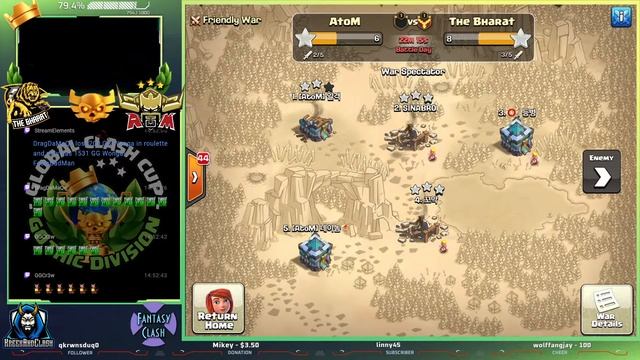 The Bharat vs AtoM & Caramel Pudding vs Phoenix eSports | GLOBAL CLASH CUP