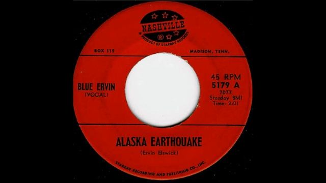 Blue Ervin - Alaska Earthquake смотреть онлайн