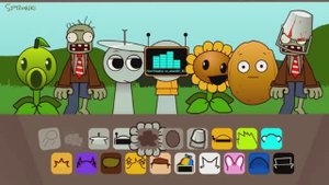 Sprunki PvZ Edition.