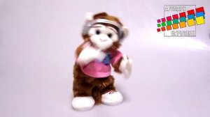 Мягкая игрушка "Поющая обезьянка" код товара 57323