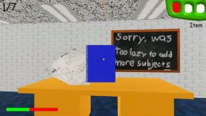 BASICS (ENDING) - Baldi's Basics Mod