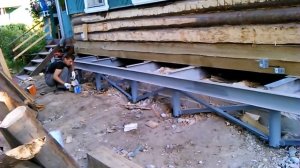 Подъем дома и ремонт фундамента. Как поднять дом и отремонтировать фундамент?