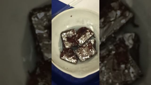 Copper Chloride reaction with Aluminum foil смотреть онлайн