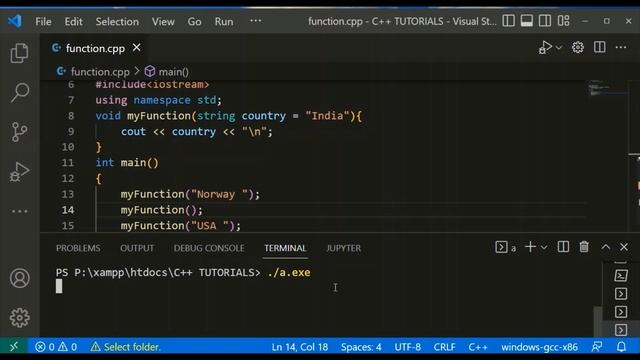 What is Functions with Example in C++| Call Function | Create Function multiple parameter & Argumen