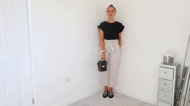 ONE SHOP OUTFITS - RIVER ISLAND // Workwear Ideas & Styling смотреть онлайн