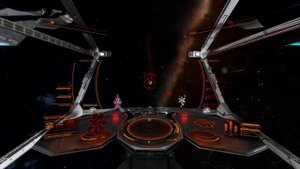 Elite Dangerous 2-й бой с Таргойдом ( Циклоп ) 1х1.