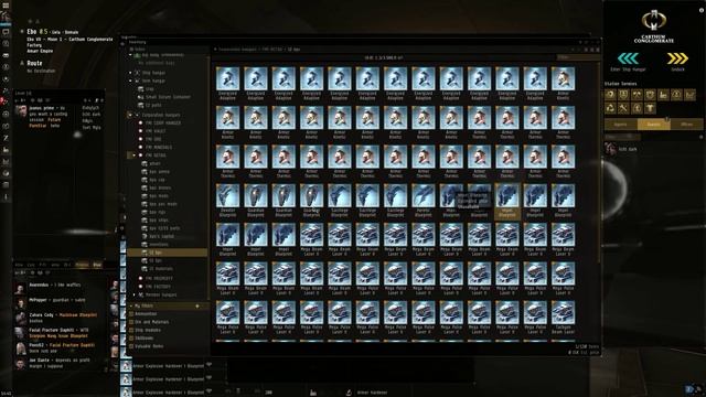 eve online - t2 production guide, mods , ships, capital