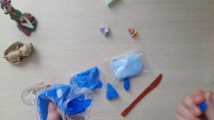 Лепим тортик из воздушного пластилина