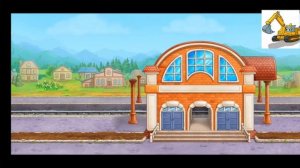 Мультфильмы про поезда | Стройка Ж/Д вокзала Cartoons about trains Construction of a Railway Statio