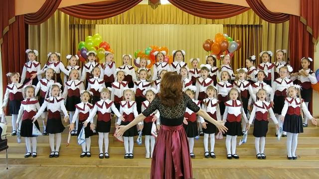 Младший хор Веселые голоса - Ехала деревня смотреть онлайн