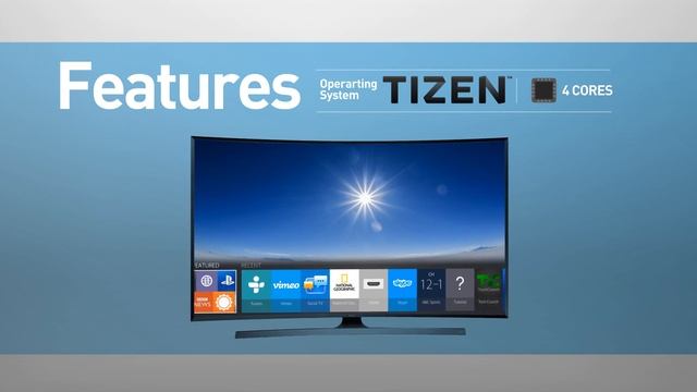 SAMSUNG 40" UN40JU7500 ( JU7500) Curved 4K UHD Smart TV// FULL SPECS REVIEW смотреть онлайн