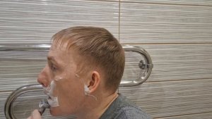 Бритье, тестирую дальше лезвие Rapira platinum lux