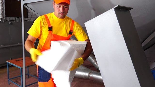 Д-05. Механическая дробилка для пенопласта. смотреть онлайн