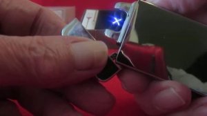 Chrome Slim Plasma Arc Lighter