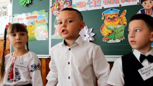 Милашка - первоклашка!!! 1 сентябра, первый раз в школу