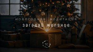 Новогодняя медитация «Загадай желание» / практика для определения намерения на Новый год
