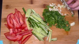 Baqlajonli salat / Салат из баклажанов / Eggplant salad