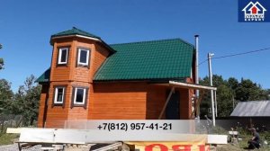 Разворот дома на 90 градусов. Разворачиваем и переносим дом в Назии