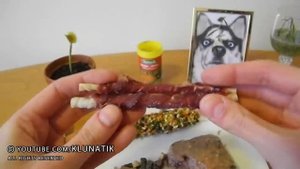 Eating ANIMAL FOOD!  Kluna Tik Dinner #93 | ASMR eating sounds no talk