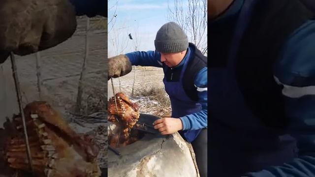 ASMRcooking.Uzbekistan Kashka Darya food. Узбекистан вкусный кебаб тандури. Вкусный еда. STREET FOO