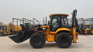 Обзор экскаватора погрузчика Shanmon 388 H 2025 года