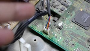 مروحة اوقفت التلفاز عن العمل لنكتشف Pioneer PLASMA PDP-436PE shut down After seconds of work