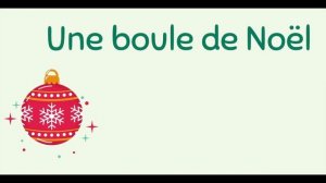 French for beginners _ La fête de Noël Niveau A1 A2 #frenchwithsana #learnfrench #joyeuxnoël