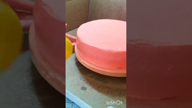 Покрытие тортика шоколадным велюром😉
