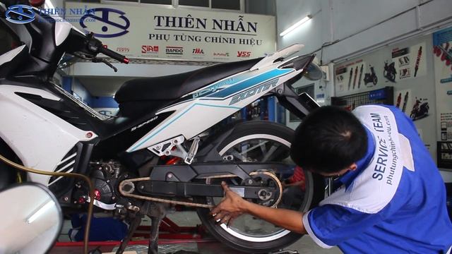 Nhông sên dĩa DID màu vàng cho Exciter 135 | Phụ Tùng Chính Hiệu смотреть онлайн