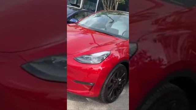 Получили  Tesla Model Y performance. В Нижний Новгород . У нас это 462 по счету !!!