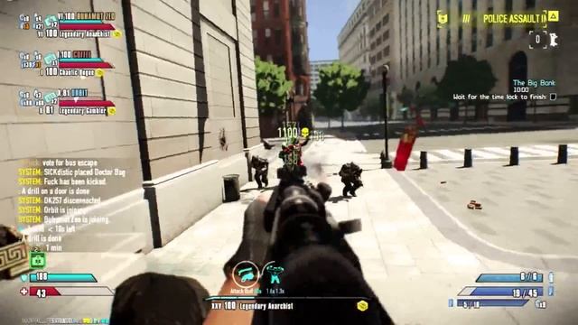 PAYDAY 2 CRIME SPREE 120 Big Bank ( BL2HUD ) SICKdistic Gameplay смотреть онлайн