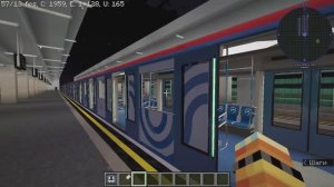 Моё метро в Minecrafte 1 линия метро с модом Mtr