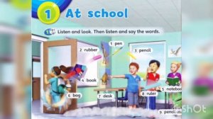 SUPER MINDS STUDENT'S BOOK 1 | AT SCHOOL | PAGE 10 | CD 1 • 12